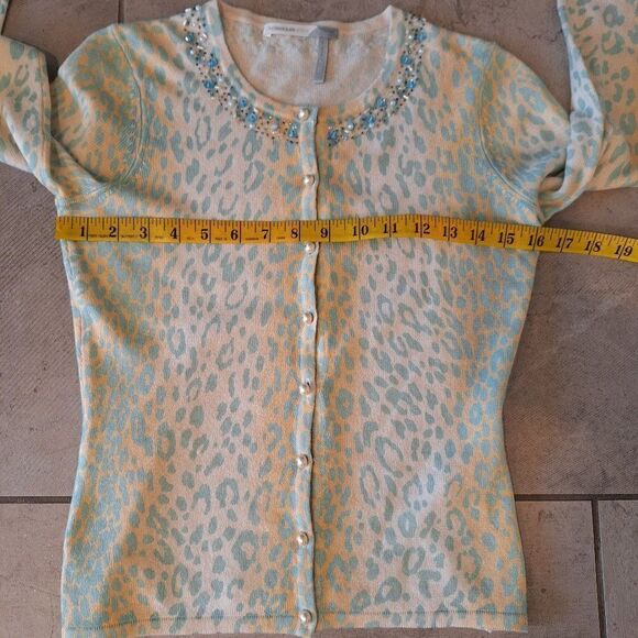 Classiques Entier Long Sleeve‎ Button Down  Cardigan size s/p - Picture 6 of 6